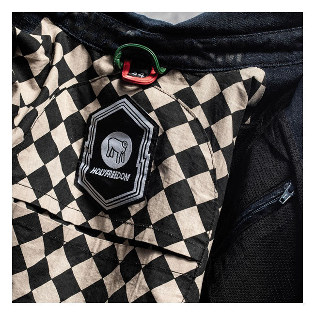 Holy Freedom Genoa Stampato Jacket Denim