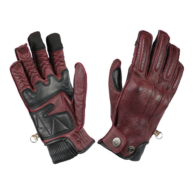 ByCity Oxford Ladies Gloves Burgundy