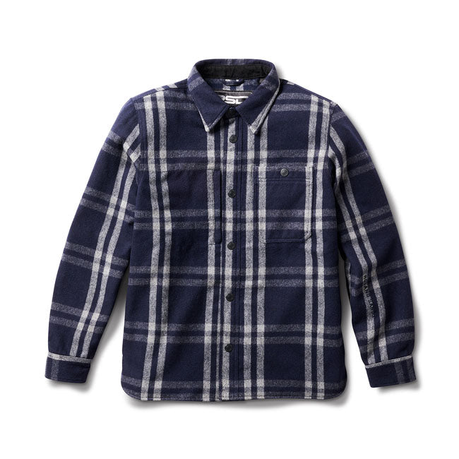 Roland Sands Design Buellton Riding Shirt Navy