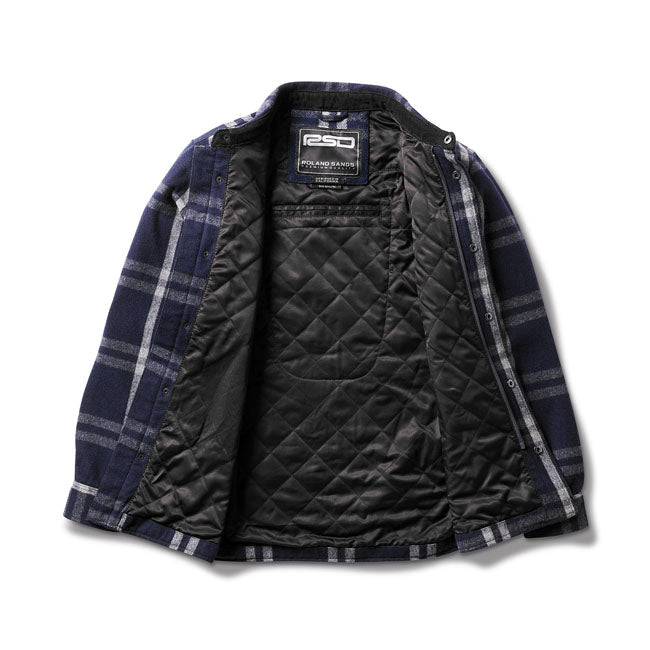 Roland Sands Design Buellton Riding Shirt Navy