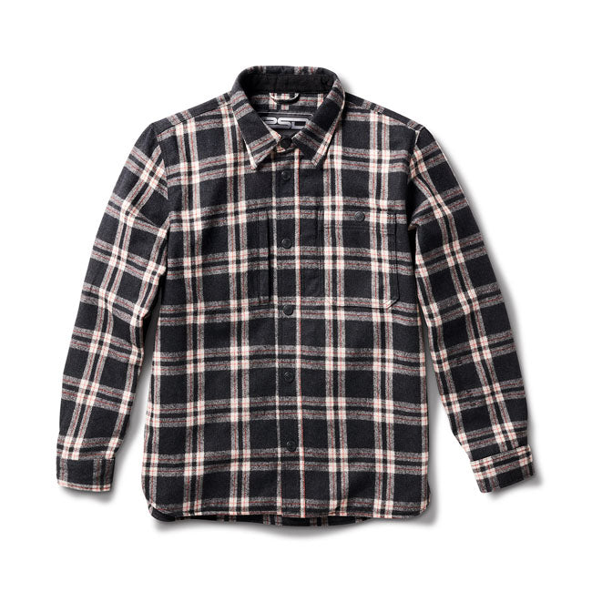 Roland Sands Design Buellton Riding Shirt Black / White / Red