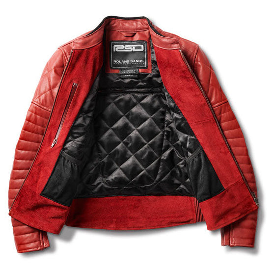 Roland Sands Design Maywood Ladies Jacket Maraschino - additional product view 1