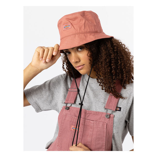 Dickies Clarks Grove Bucket Hat Withered Rose