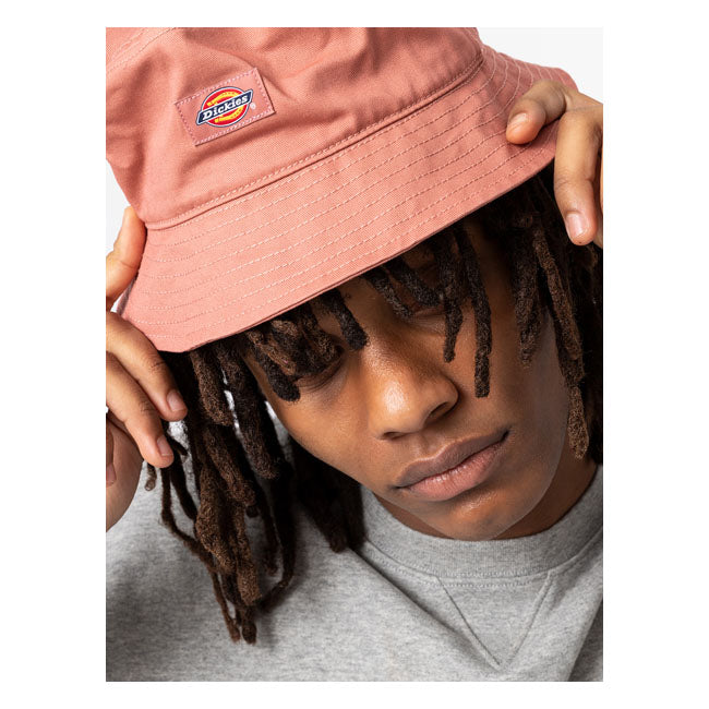 Dickies Clarks Grove Bucket Hat Withered Rose