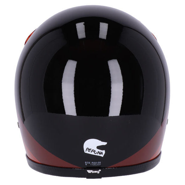Roeg Peruna 2.0 Mauna Gloss Graphic adventure motorcycle helmet, rear view