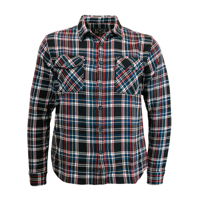 13 And A Half Magazine Woodland Check Shirt Navy / Red