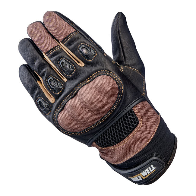 Biltwell Bridgeport Gloves Chocolate / Black