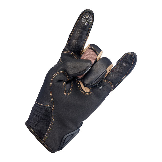 Biltwell Bridgeport Gloves Chocolate / Black