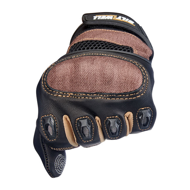 Biltwell Bridgeport Gloves Chocolate / Black