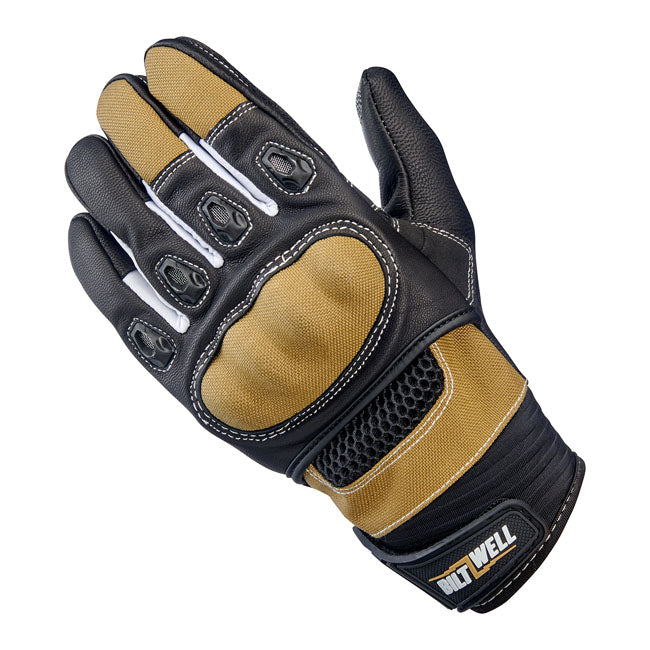 Biltwell Bridgeport Gloves Tan / Black