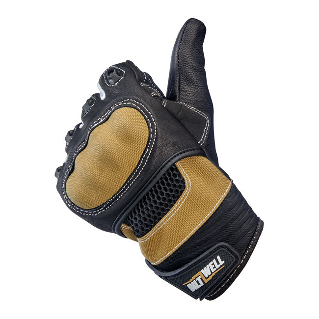 Biltwell Bridgeport Gloves Tan / Black