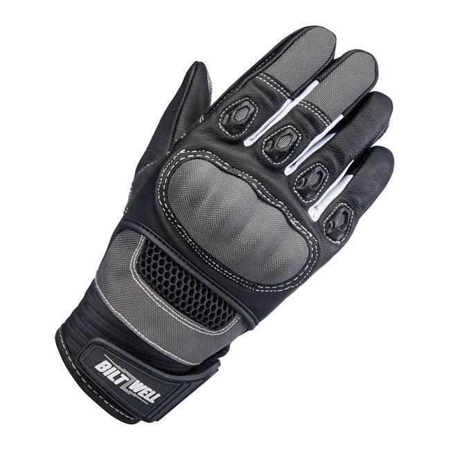 Biltwell Bridgeport Gloves Grey / Black