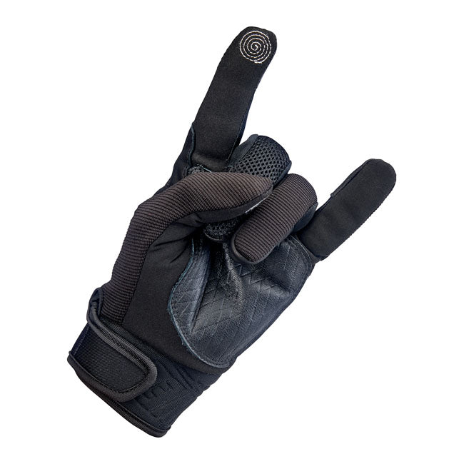 Biltwell Baja Gloves Black Out
