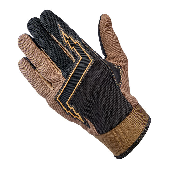 Biltwell Baja Gloves Chocolate / Black