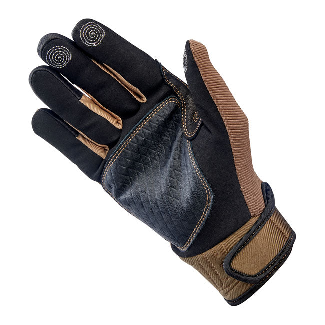 Biltwell Baja Gloves Chocolate / Black