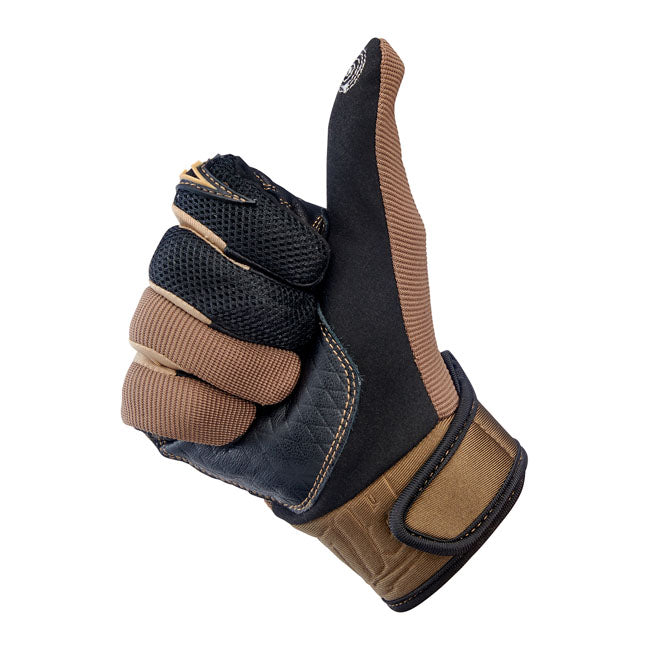 Biltwell Baja Gloves Chocolate / Black