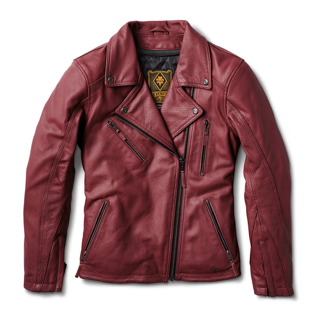 Roland Sands Design Atherton 74 Ladies Jacket Merlot