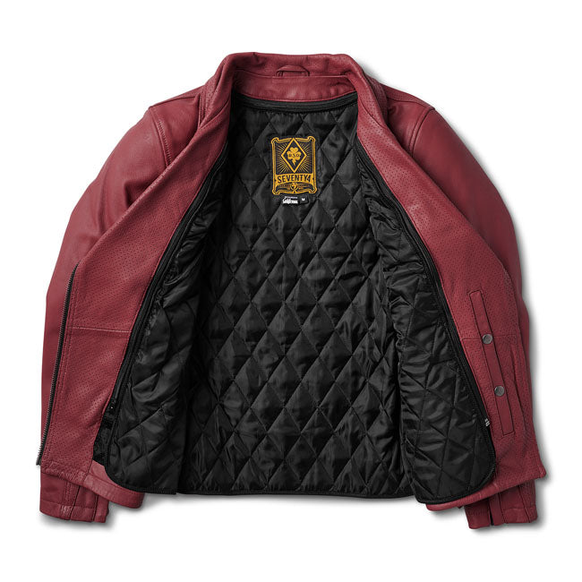 Roland Sands Design Atherton 74 Ladies Jacket Merlot