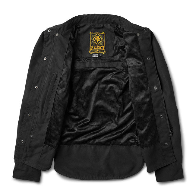 Roland Sands Design Appian 74 Ladies Riding Shirt Black