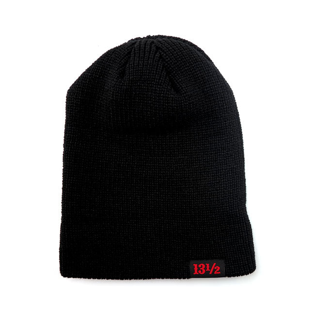13 And A Half Magazine Beanie Black