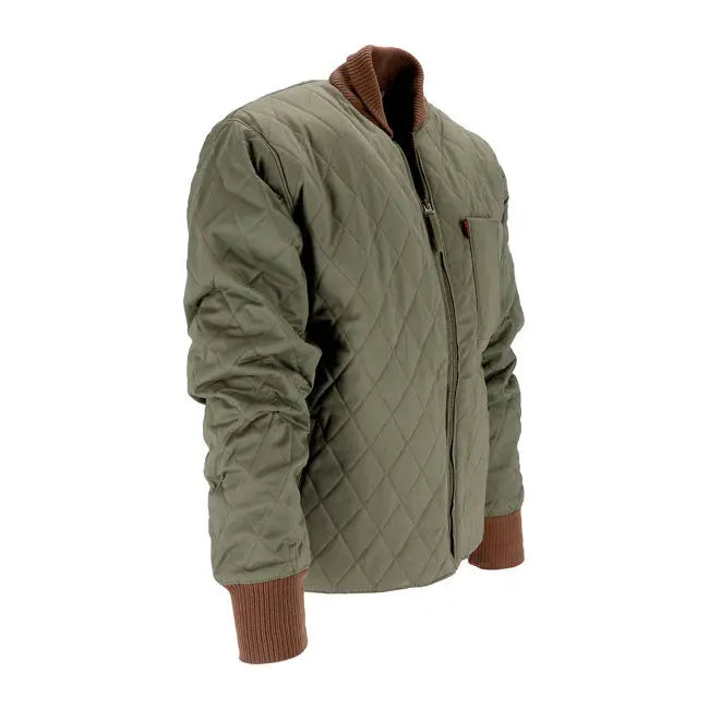 13 And A Half Magazine Long Haul Jacket Army Green FREE UK Delivery, FREE 365 Day Returns | Moto Central