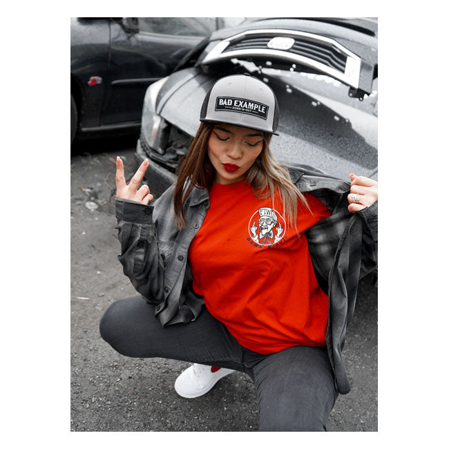 Down-N-Out Gettin Fried T-Shirt Red