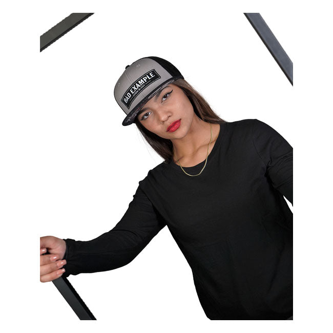 Down-N-Out Bad Example Snapback Cap Grey / Black