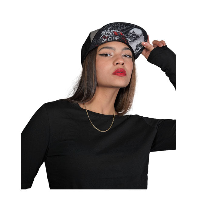 Down-N-Out Bad Example Snapback Cap Grey / Black