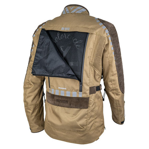 ByCity Emirates beige jacket - rear ventilation panel open