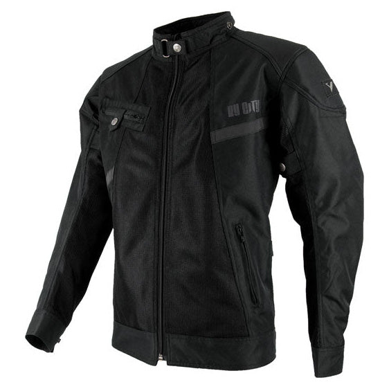 ByCity Summer Route black mesh motorcycle jacket - front view