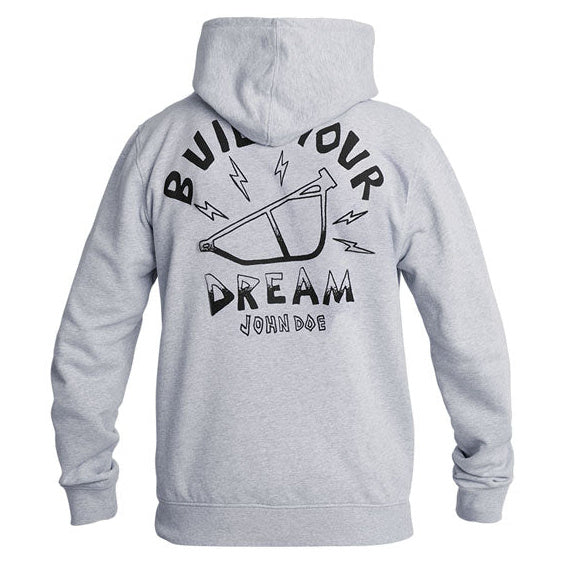 John Doe Byd I Hoodie Grey - alternate product view
