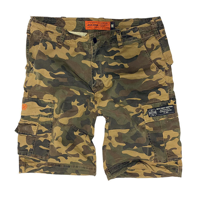 West Coast Choppers CFL Cargo Shorts Vintage Vintage Camo