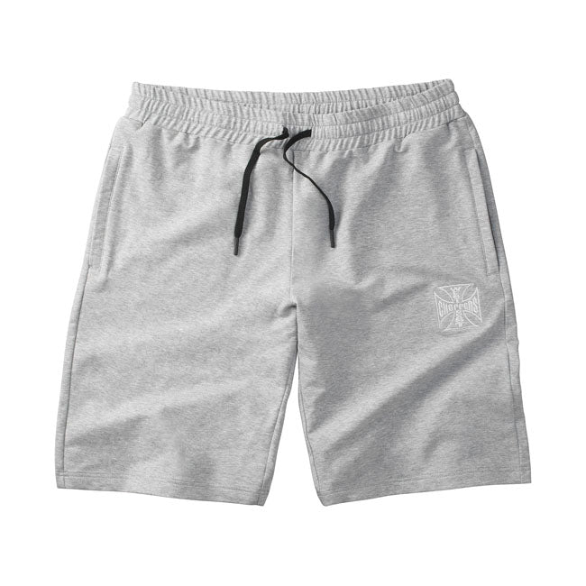 West Coast Choppers Fool Proof Shorts Grey Melange