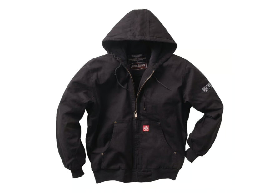 West Coast Choppers Heavy Duty Canvas Work Jacket Black