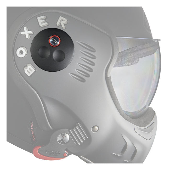 Roof Boxer V8 Screws For Fixing Chinbar Matt Black Hubs