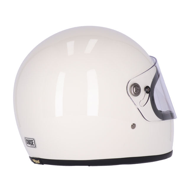 Roeg Chase Vintage Helmet White