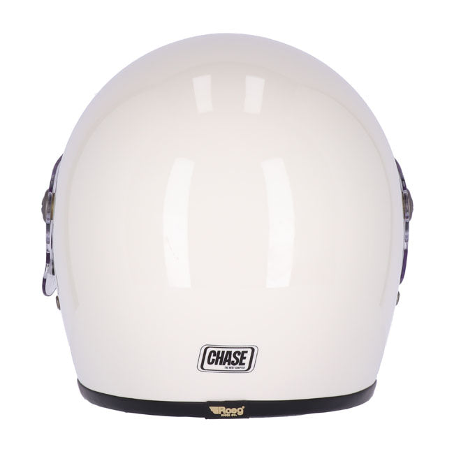 Roeg Chase Vintage Helmet White