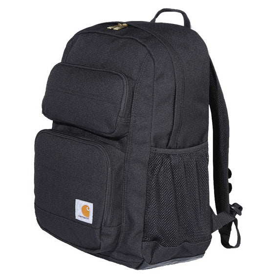 Carhartt Classic Single Backpack Black, front-left three-quarter view