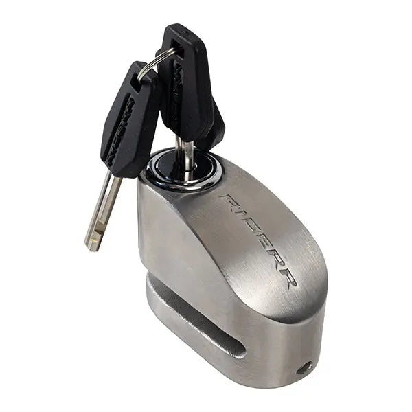 Riderr Micro Lock Silver FREE UK Delivery, FREE 365 Day Returns | Moto Central