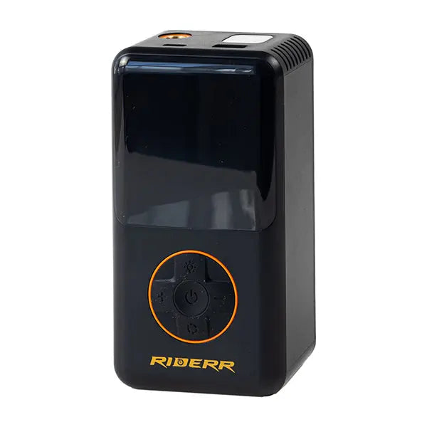 Riderr Air Flow Black - 4000 MAH FREE UK Delivery, FREE 365 Day Returns | Moto Central