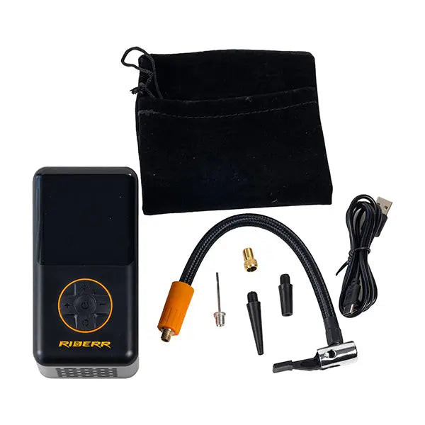 Riderr Air Flow Black - 4000 MAH FREE UK Delivery, FREE 365 Day Returns | Moto Central