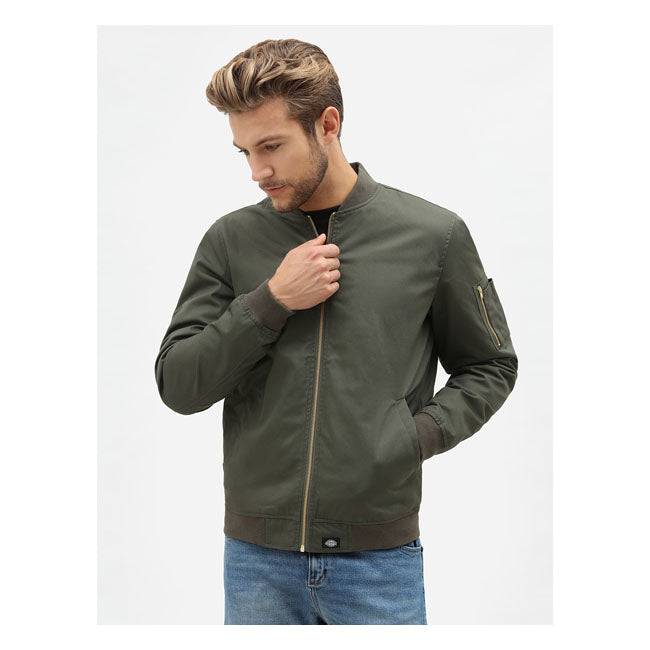 Dickies Hughson Jacket Dark Olive