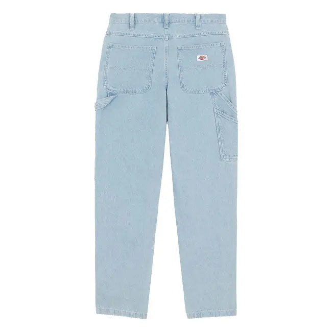 Dickies Garyville Work Jeans Vintage Blue - FREE UK Shipping, FREE 365 Day Returns | Moto Central