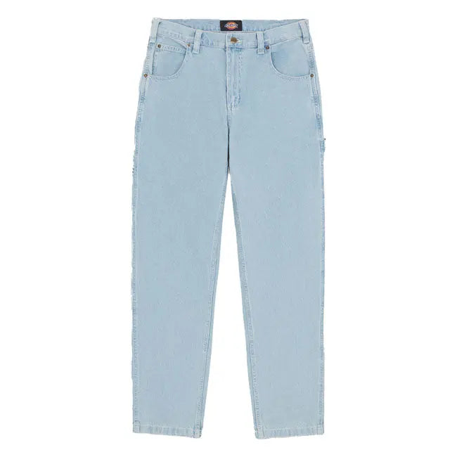 Dickies Garyville Work Jeans Vintage Blue - FREE UK Shipping, FREE 365 Day Returns | Moto Central