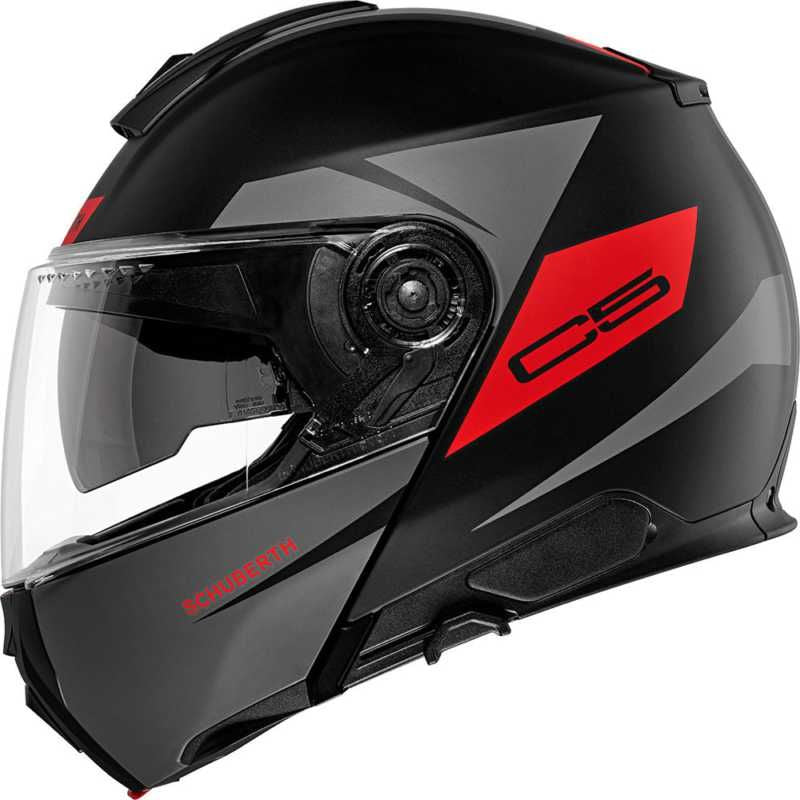 Schuberth C5 Eclipse Anthracite / Red