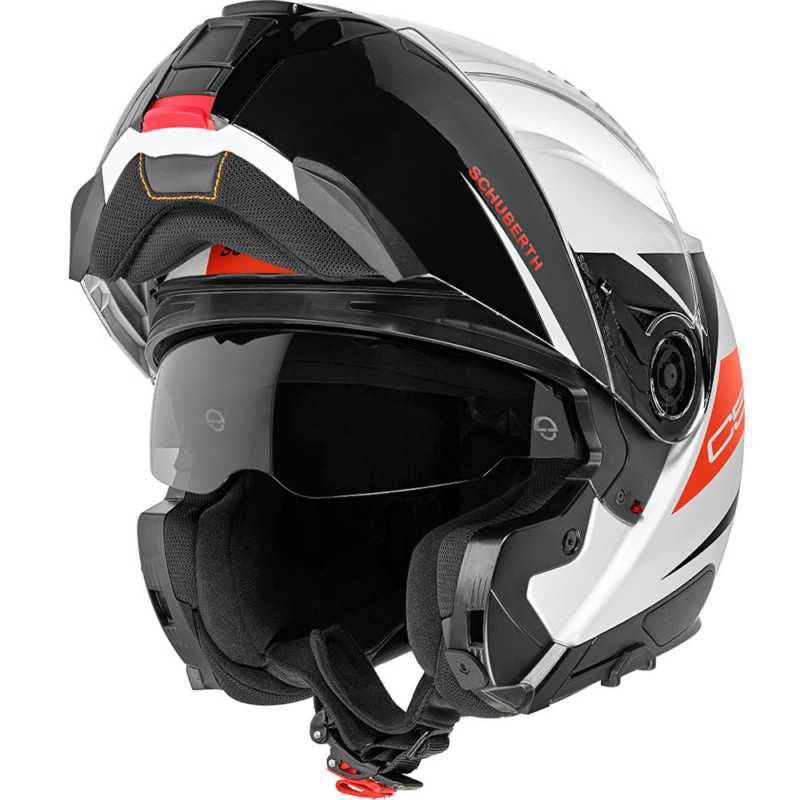 Schuberth C5 Eclipse Red / White