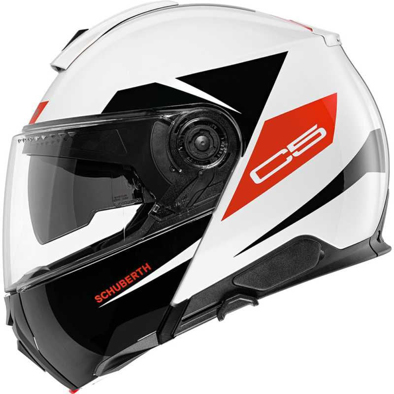 Schuberth C5 Eclipse Red / White