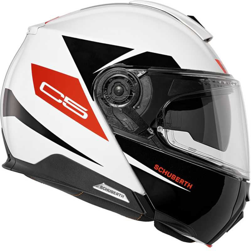 Schuberth C5 Eclipse Red / White