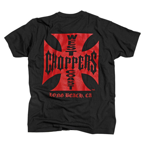 West Coast Choppers OG Classic T-Shirt Black / Red - alternate product view