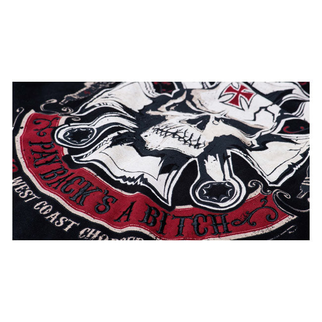 West Coast Choppers Mechanic Zip Hoodie Black